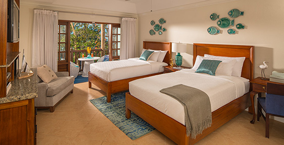 Tropical Oceanfront Concierge Double